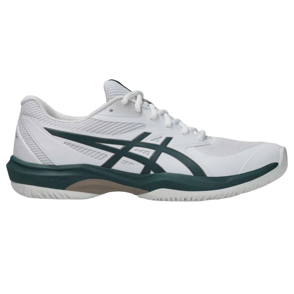 Asics Game FF Men's Tennis Shoes - White/Saxon Green
