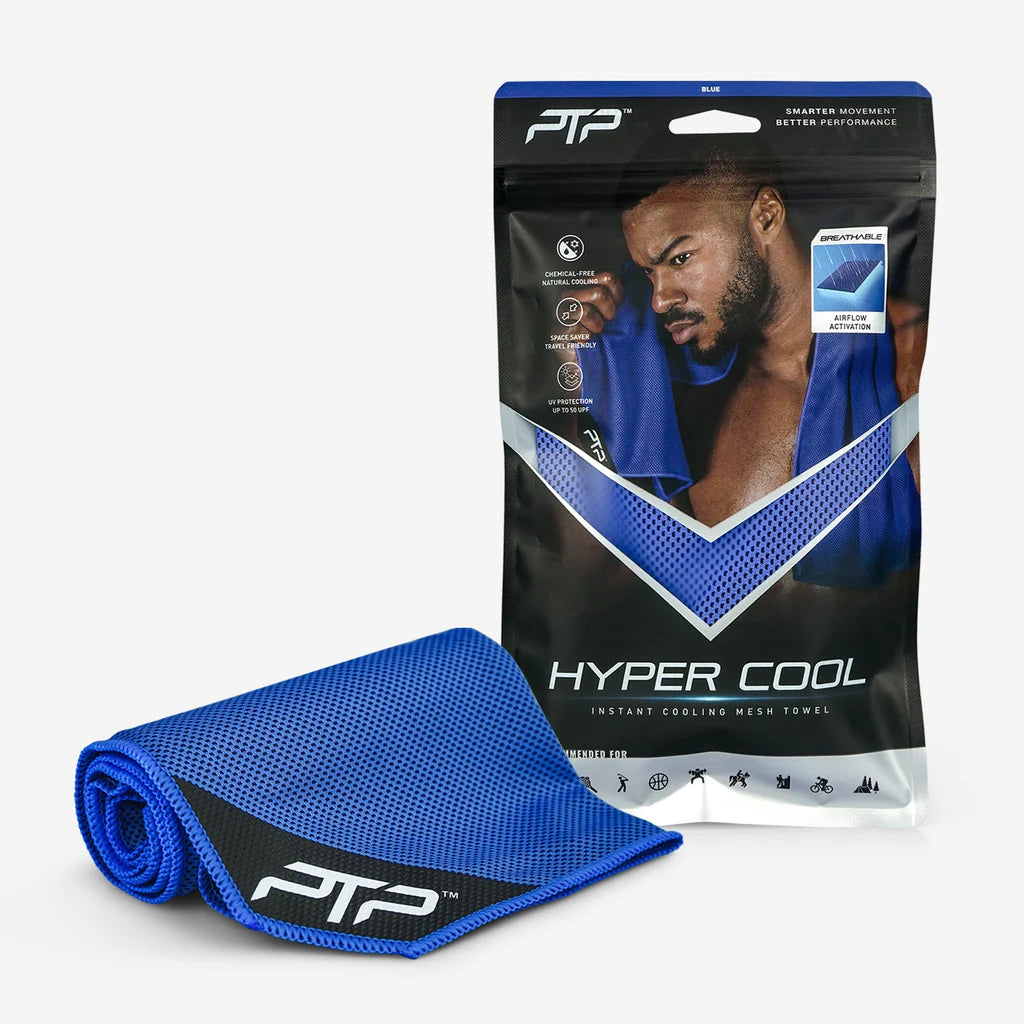 PTP Hyper Cool Towel Blue