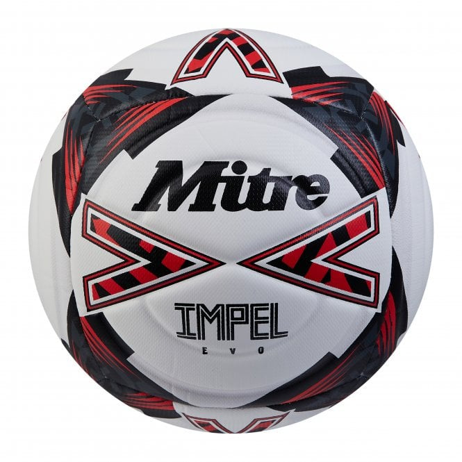 Mitre Impel Evo Football - White / Black / Red