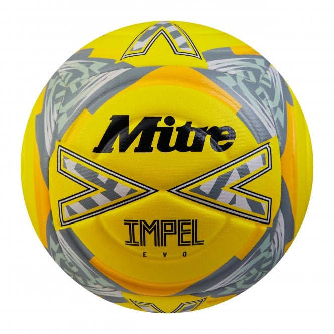 Mitre Impel Evo Football - Yellow / Grey