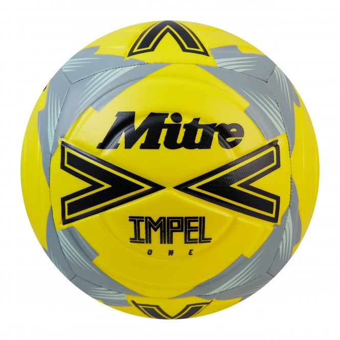 Mitre Impel One Football - Yellow/Black/Gray