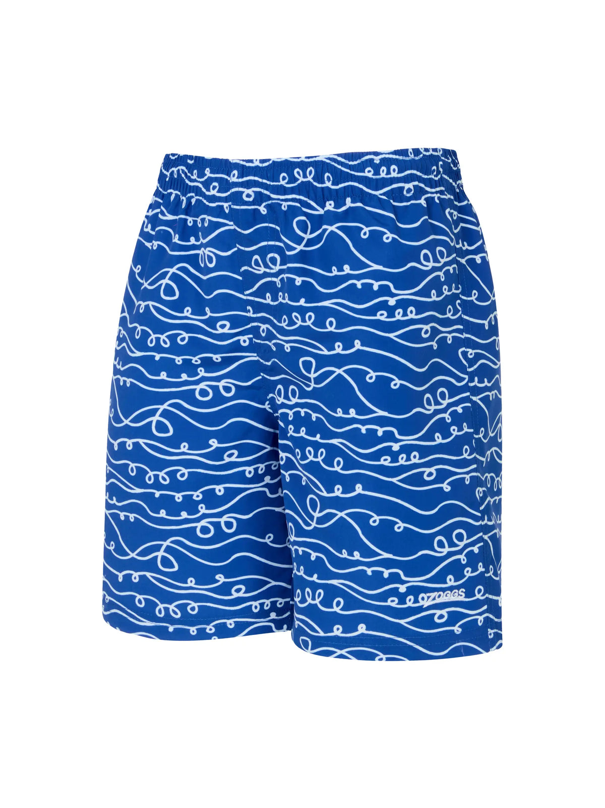 Zoggs Printed 15" Boys Swim Shorts - Kahuna Royal