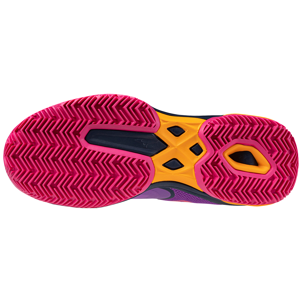Mizuno Wave Exceed Light 2 Ladies Padel Shoes - Hyacinth/Fuchsia