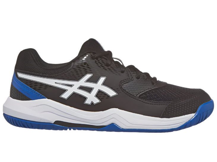 Asics Gel Dedicate 8 GS Tennis Shoes - Black/Tuna Blue