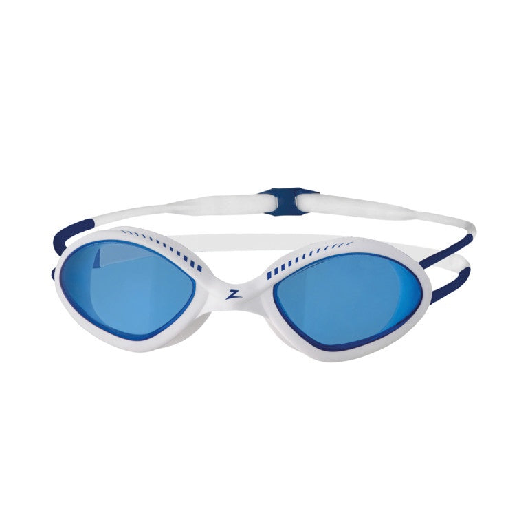 Zoggs Tiger Goggles Regular Fit - White/ Blue