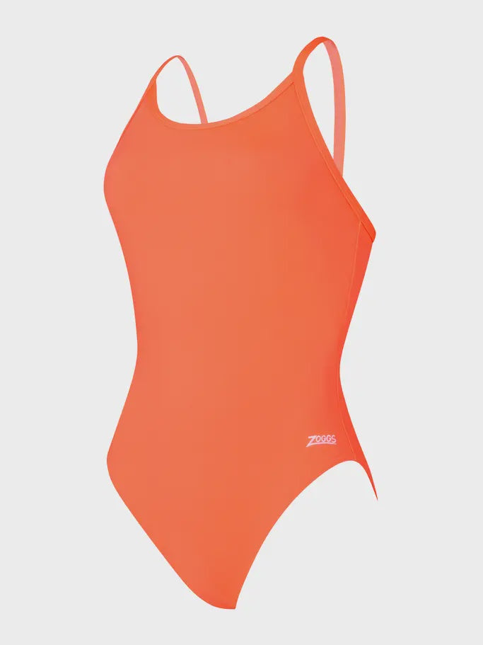 Zoggs Coral Sprintback Womens Swimming Costume