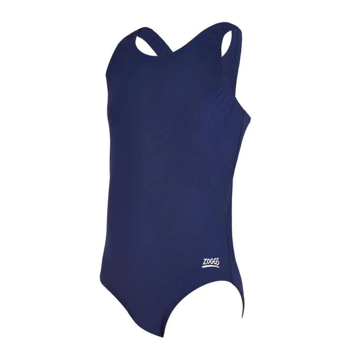 Zoggs Girls Cottesloe Swimming Costume - Navy