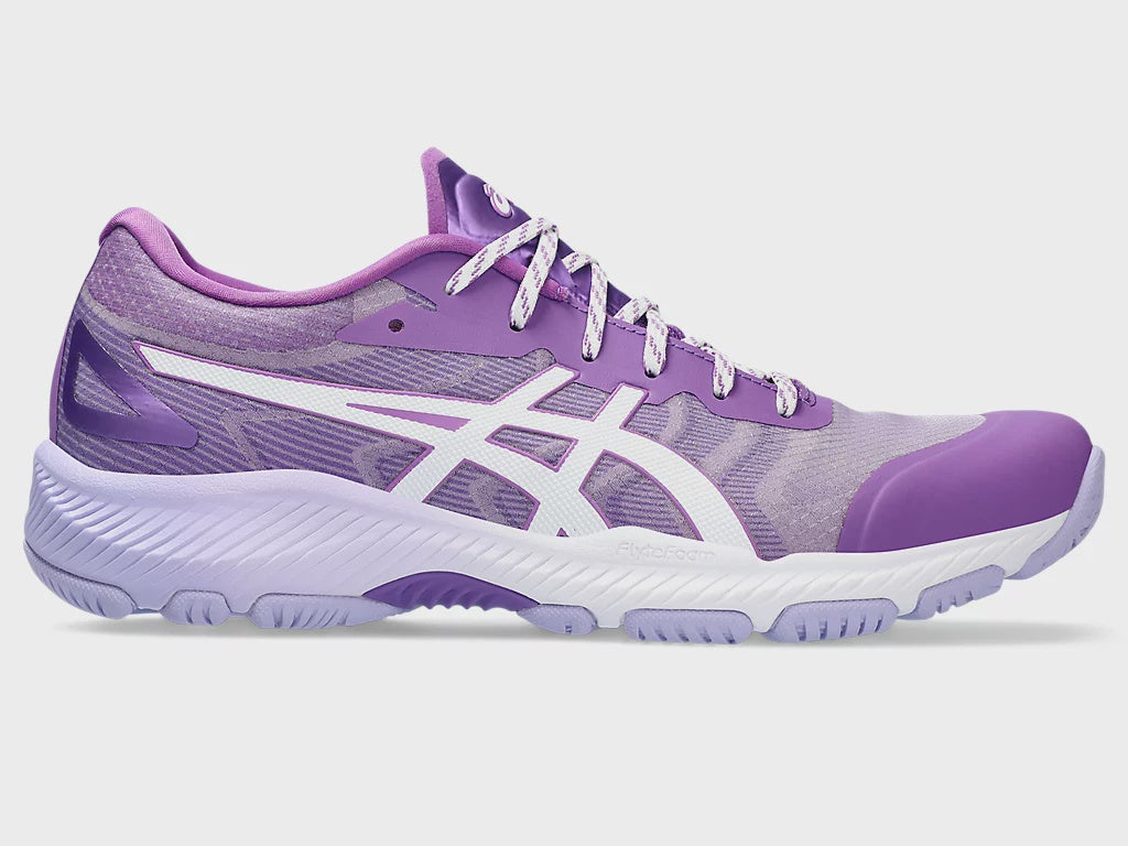 Asics Netburner Professional FF 3 Ladies Netball Shoe - Cyber Grape/White