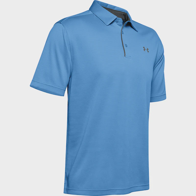 Men's Under Armour Tech Polo - Carolina Blue