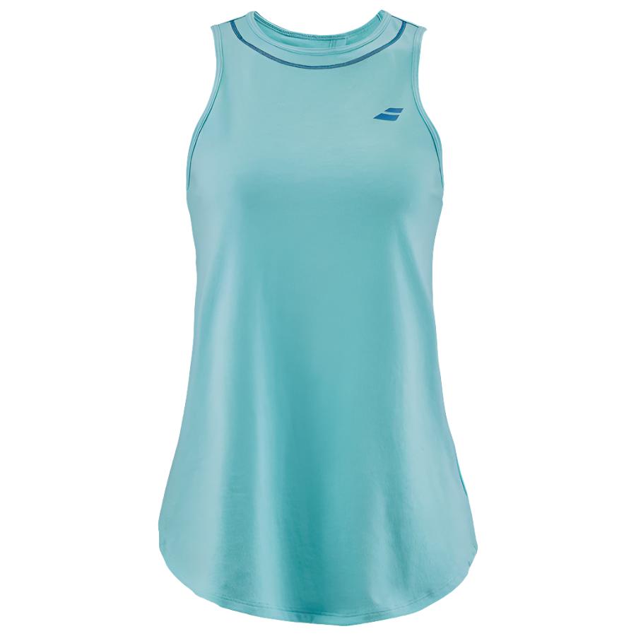 Babolat Exercise Cotton Tank W - Angel Blue