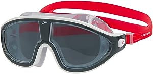Speedo Biofuse Adult Rift Mask - Red/Smoke