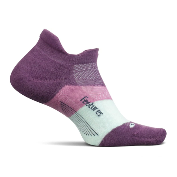 Feetures Elite Light Cushion No Show Tab - Peak Purple