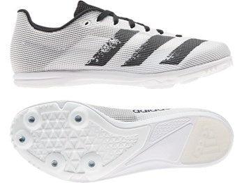 Adidas Allroundstar J White Running Spikes-Bruntsfield Sports Online