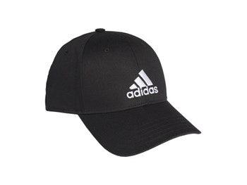 Adidas Cotton Cap-Black-Bruntsfield Sports Online