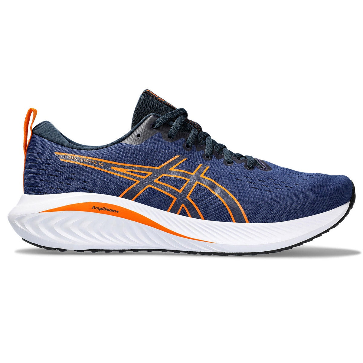 Asics Gel Excite 10 Mens Running Shoes - Deep Ocean/Bright Orange