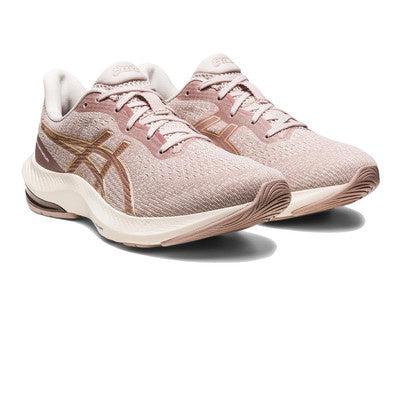 Asics Gel Pulse 14 Ladies Running Shoes - Mineral Beige / Champagne-Bruntsfield Sports Online