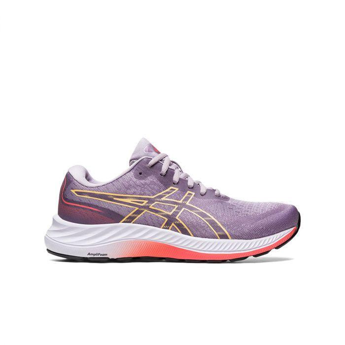 Asics Ladies Gel Excite 9 Running Shoes - Violet Quartz / Light Orange-Bruntsfield Sports Online