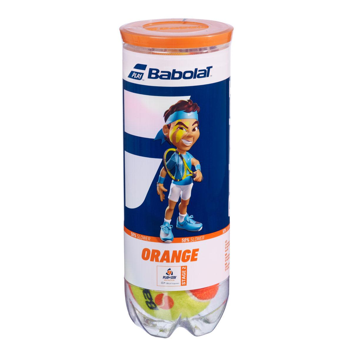 Babolat Orange Tennis Balls-Bruntsfield Sports Online