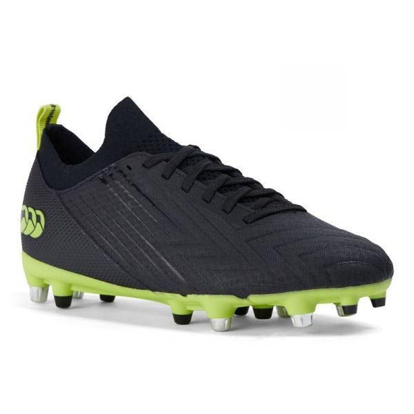 Canterbury Speed 3.0 Pro SG Rugby Boots Black/Green-Bruntsfield Sports Online