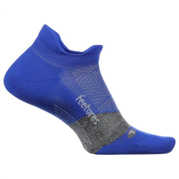 Feetures Elite Light Cushion No Show Tab Solid - Boost Blue-Bruntsfield Sports Online