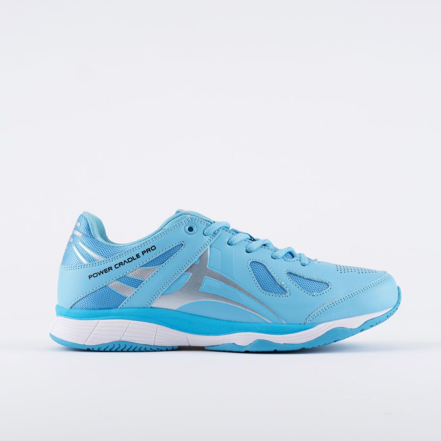Gilbert Flare Netball Shoes -Sky/Silver-Bruntsfield Sports Online