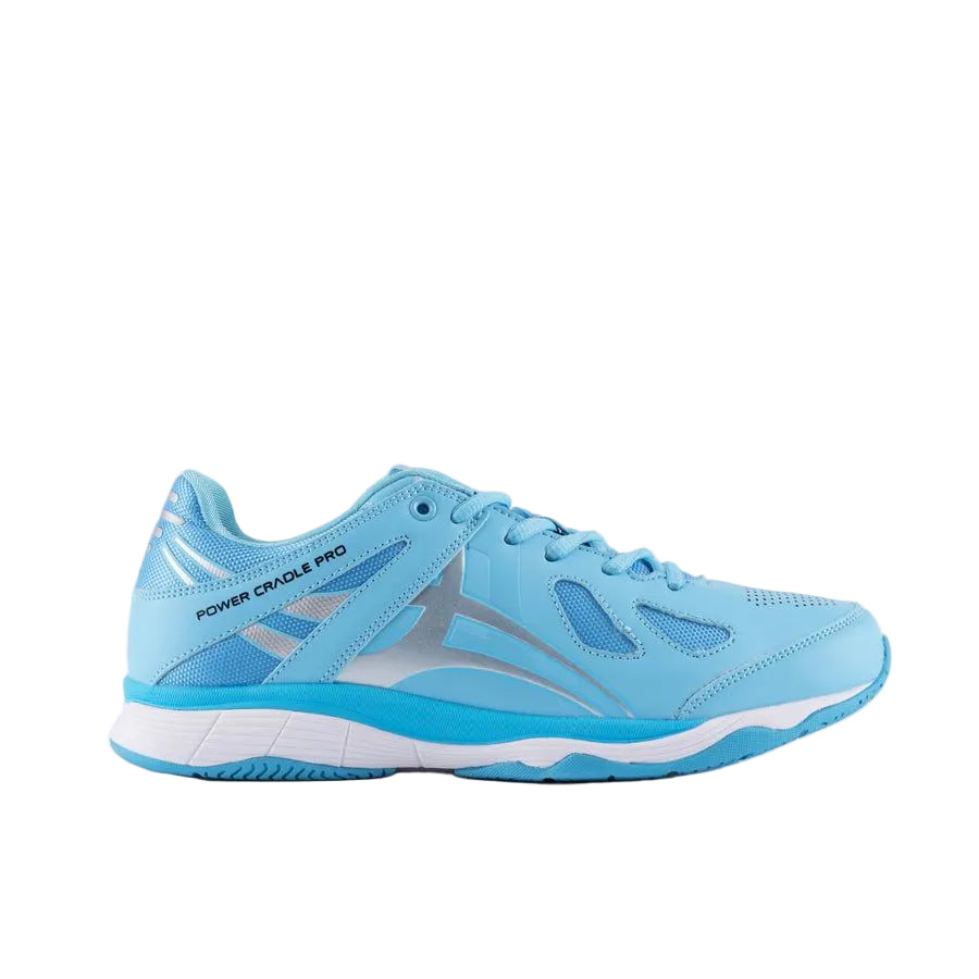 Gilbert Flare Netball Shoes -Sky/Silver-Bruntsfield Sports Online