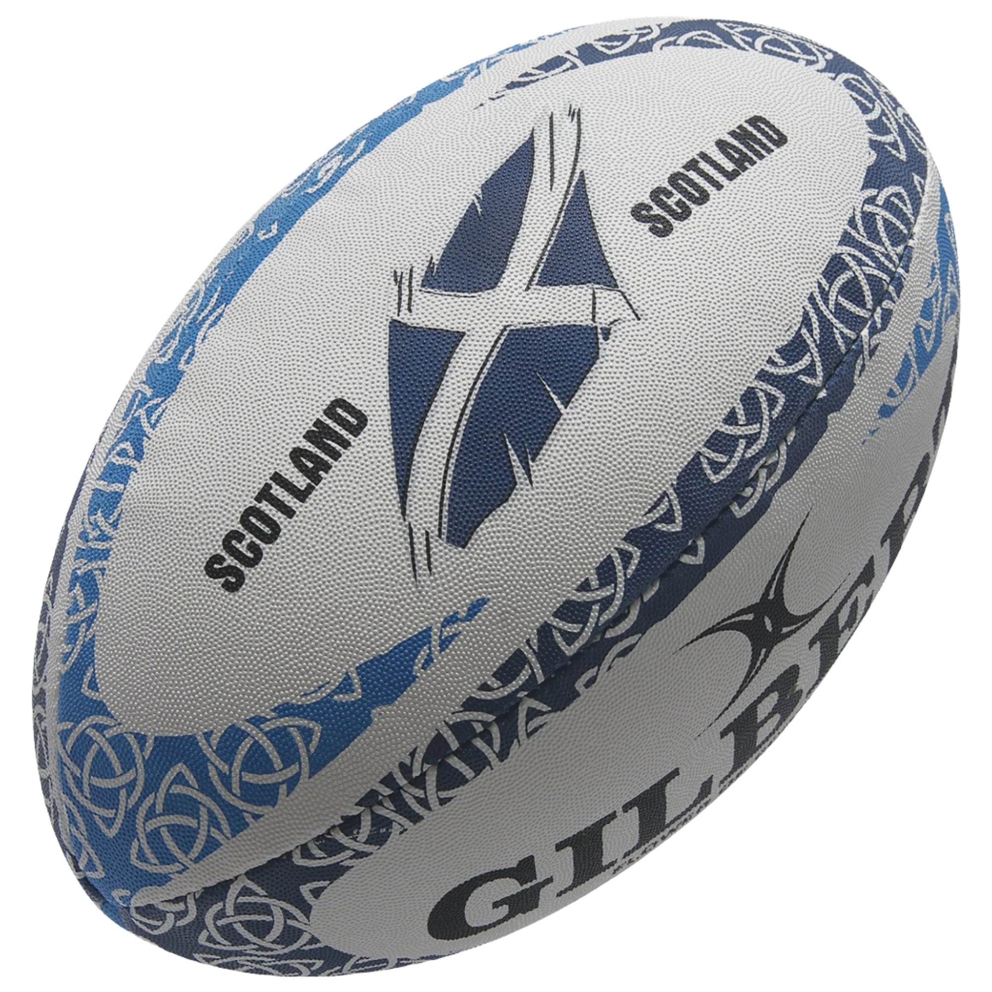 Gilbert Flower of Scotland Rugby Ball - Size 5-Bruntsfield Sports Online