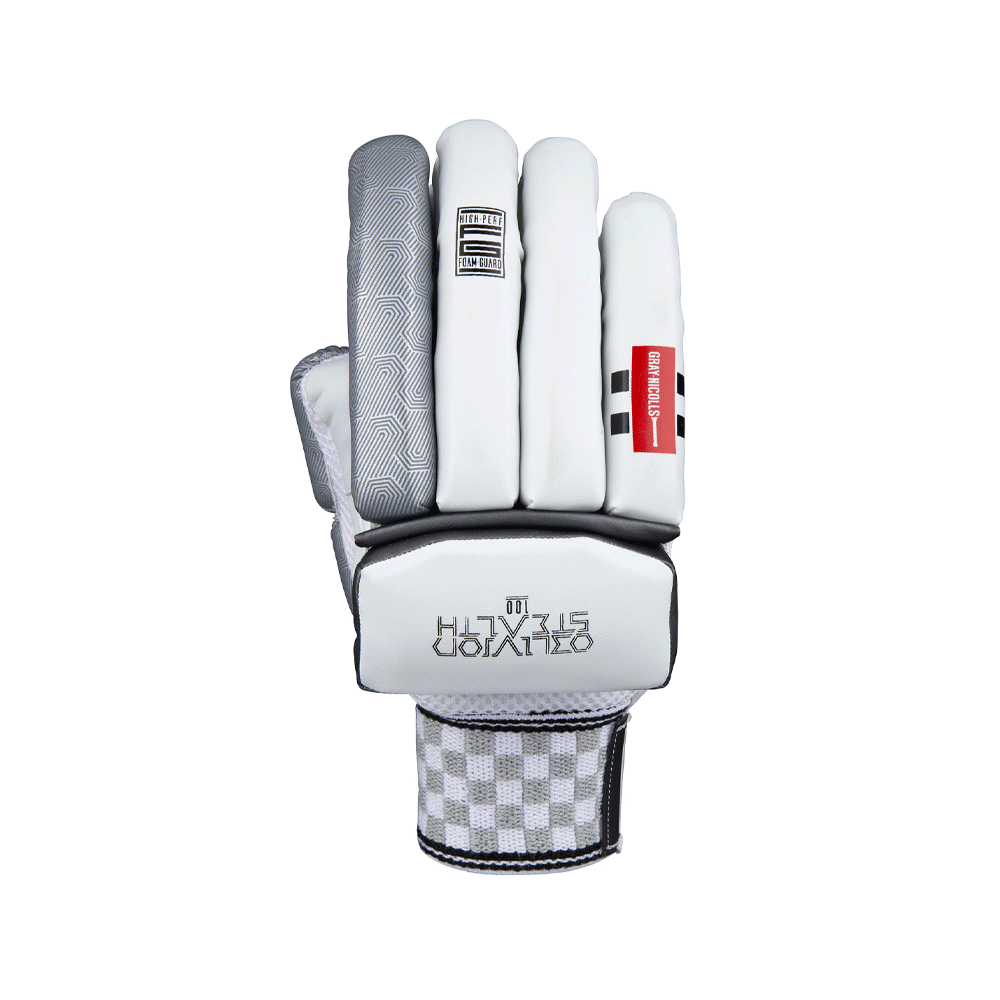 Gray-Nicolls Oblivion Stealth 100 Batting Gloves Left Hand-Bruntsfield Sports Online