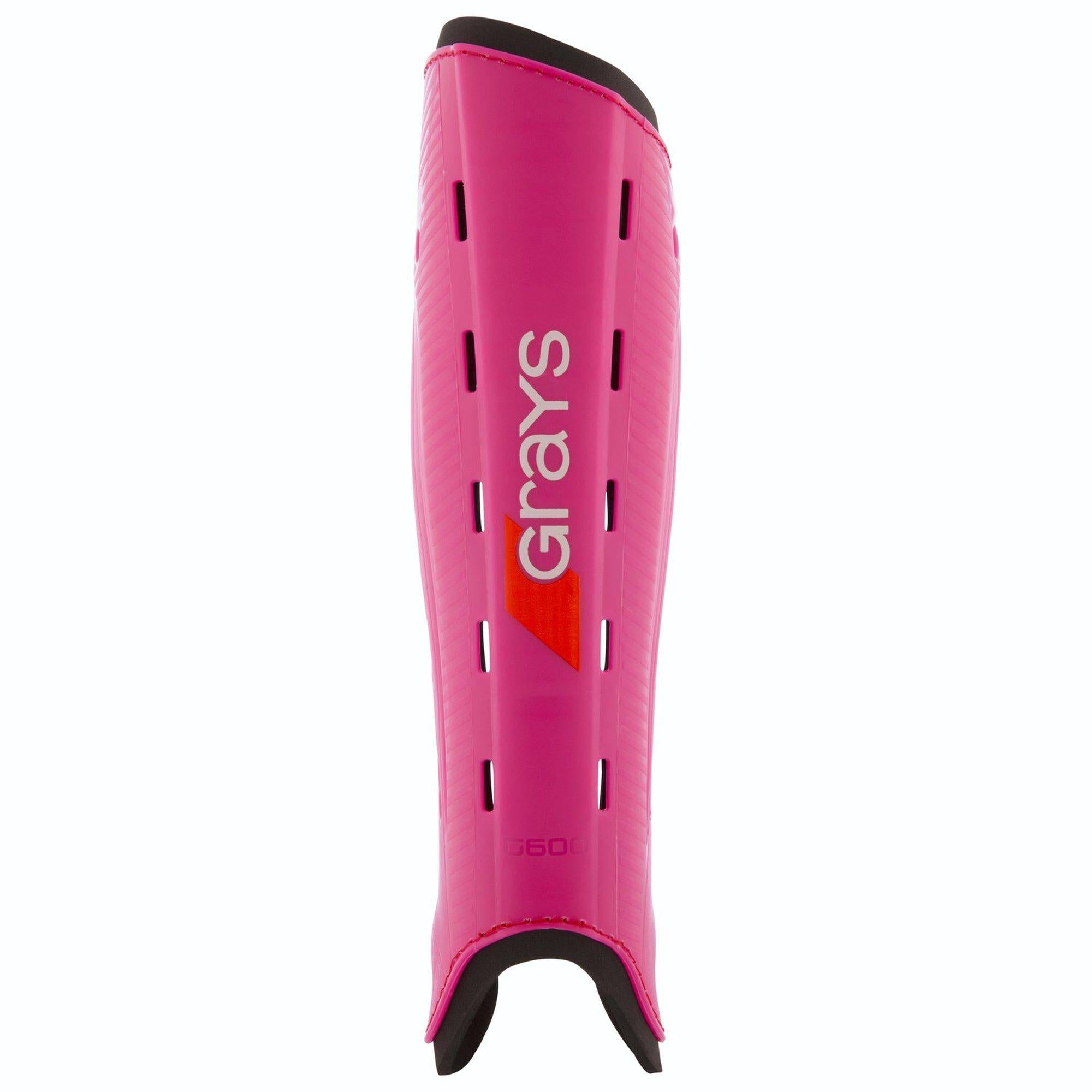 Grays G600 Shinguard - Pink/Black-Bruntsfield Sports Online