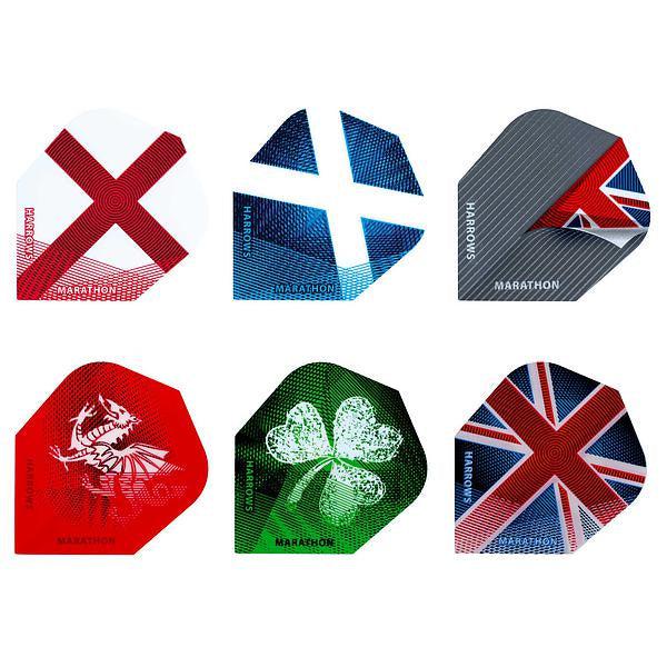 Harrows Marathon 100 Micron Flights-Bruntsfield Sports Online