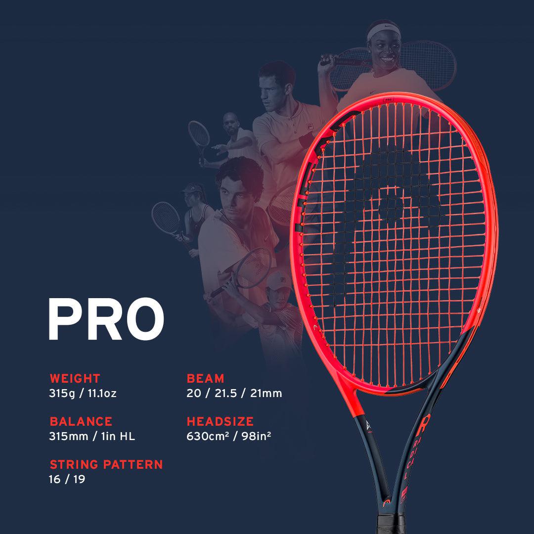 Head Radical Pro 2023 Tennis Racket-Bruntsfield Sports Online