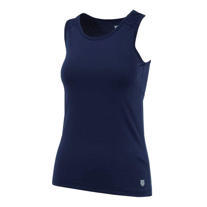 K-Swiss Club Tank - Navy-Bruntsfield Sports Online