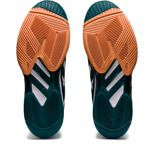 Mens Asics Solution Speed FF 2 Tennis Shoes - Pine/White-Bruntsfield Sports Online