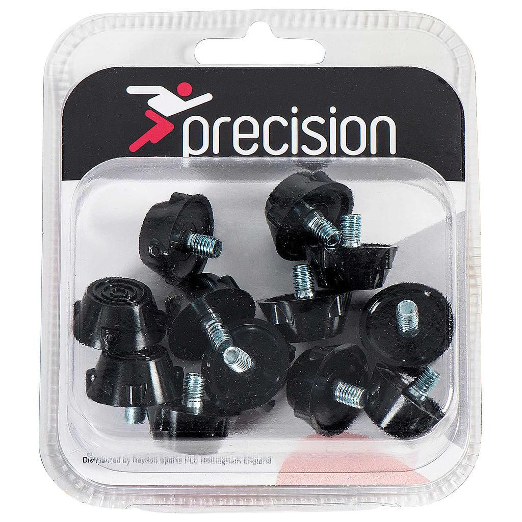 Precision Rubber Football Studs 10mm (Set of 12)-Bruntsfield Sports Online