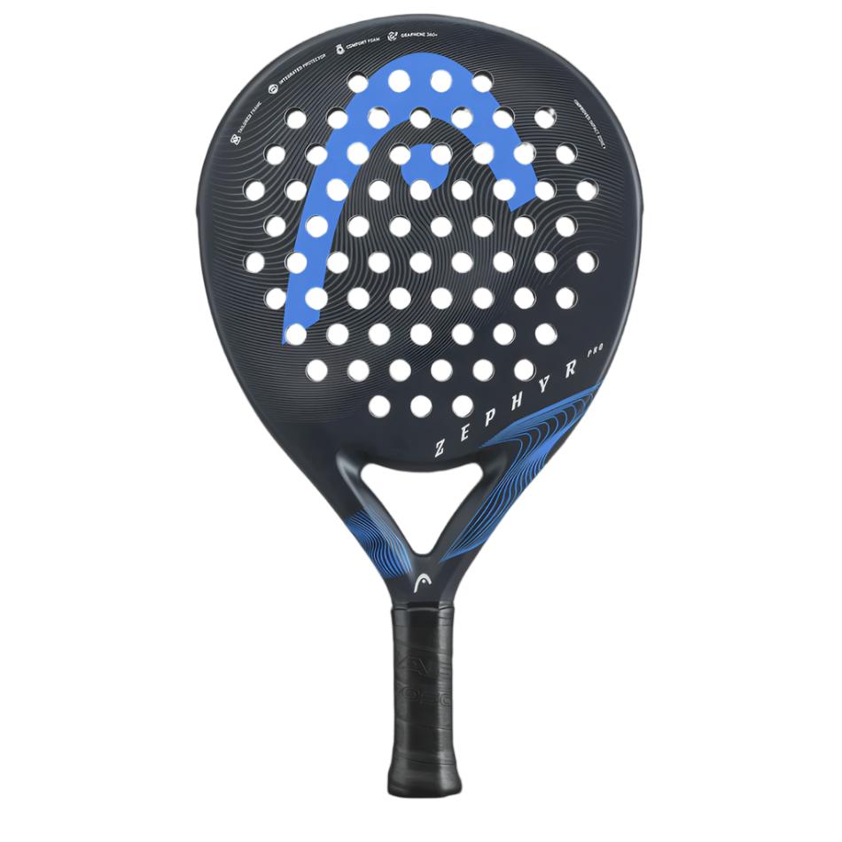 Head Zephyr Pro 2023 Black/Blue Padel Racket