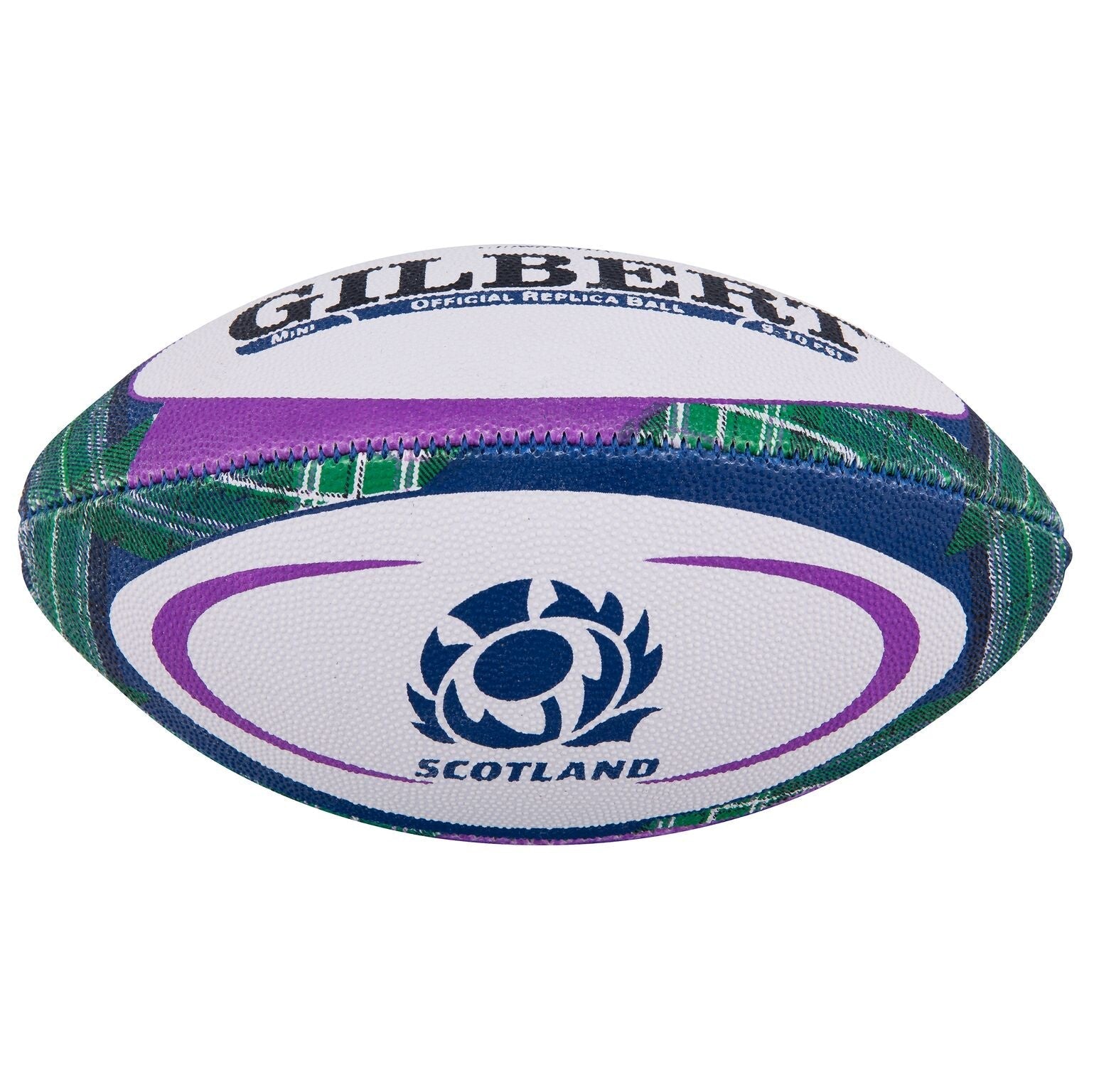 Scotland SRU Tartan Rugby Ball - Mini-Bruntsfield Sports Online
