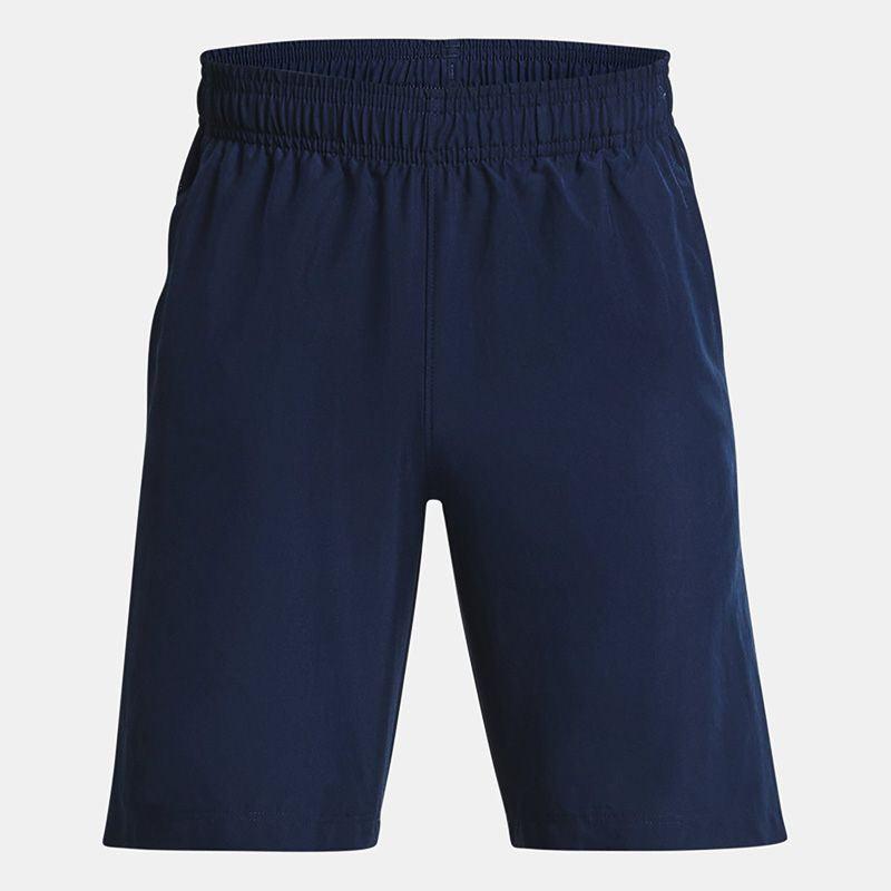 Under Armour Boys Woven Graphic Shorts - Academy-Navy-Bruntsfield Sports Online