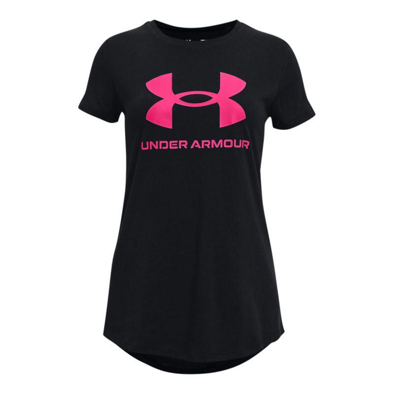 Girls Under Armour Sportstyle T-Shirt-Bruntsfield Sports Online