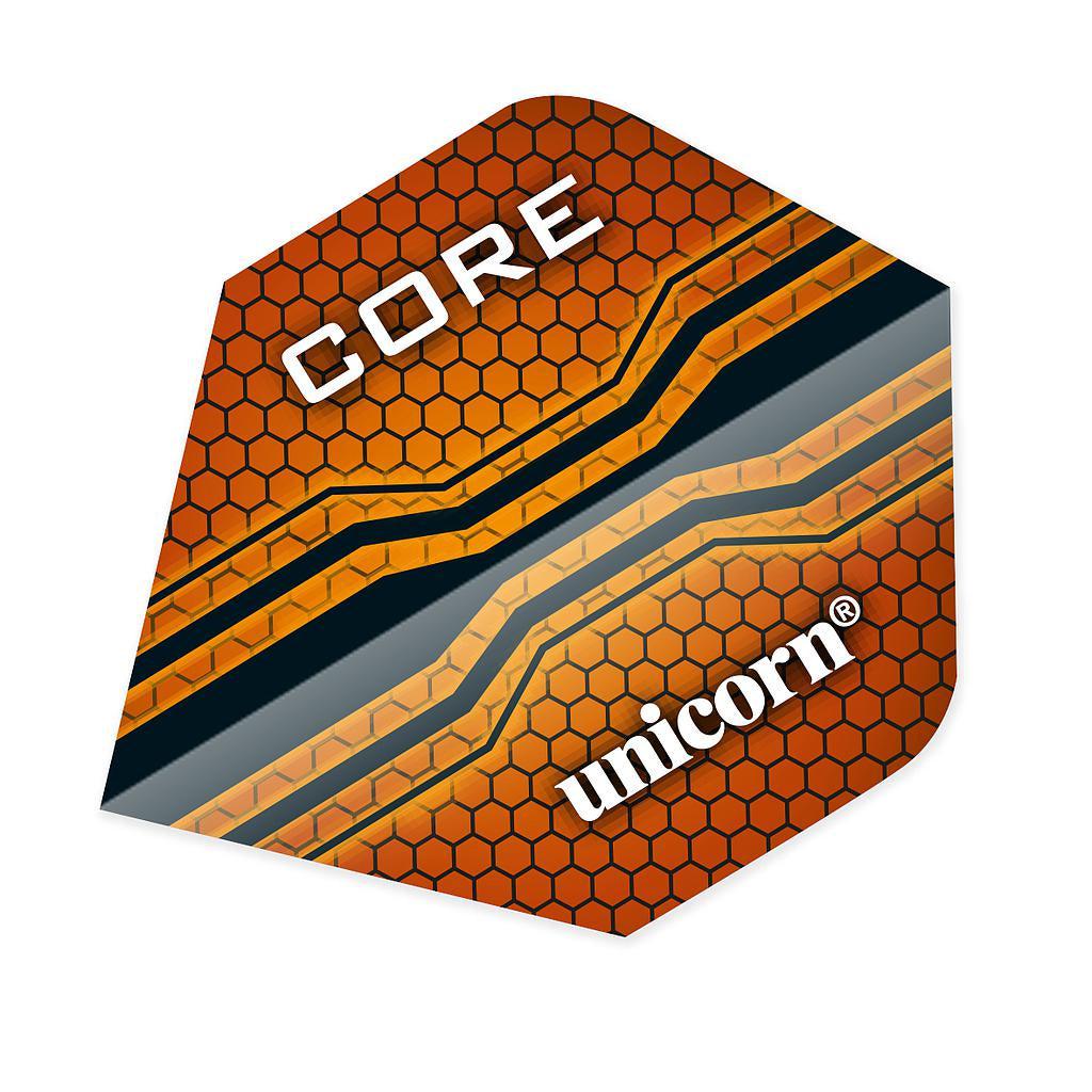 Unicorn Core .75 Plus Flights-Orange-Bruntsfield Sports Online