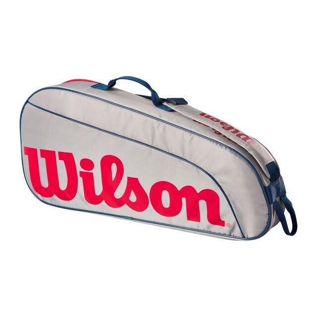 Wilson Junior 3 Pack Grey Racket Bag-Bruntsfield Sports Online