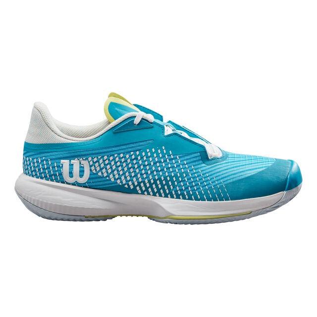 Wilson Kaos Swift 1.5 Ladies Clay Tennis Shoe - Blue/White/Lime-Bruntsfield Sports Online