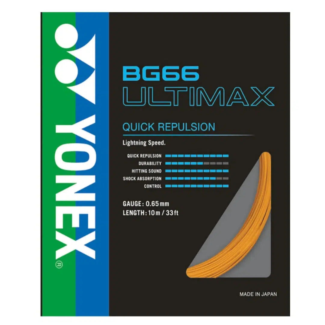 Yonex BG66 Ultimax Badminton String-Bruntsfield Sports Online