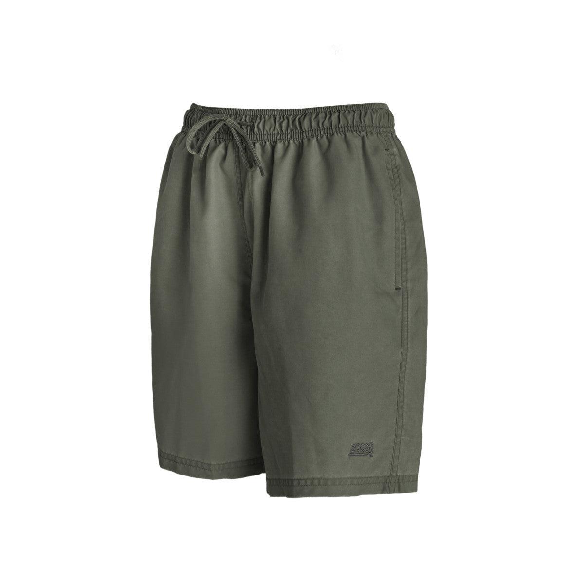 Zoggs Mosman 15" Boys Swim Shorts - Khaki-Bruntsfield Sports Online