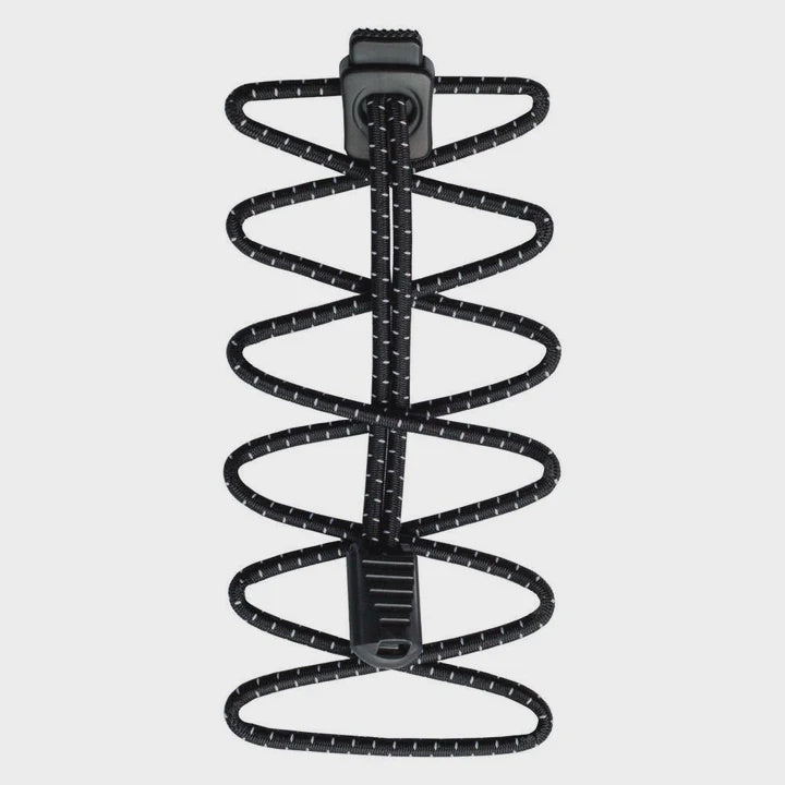 Nathan Reflective Run Laces (Black)