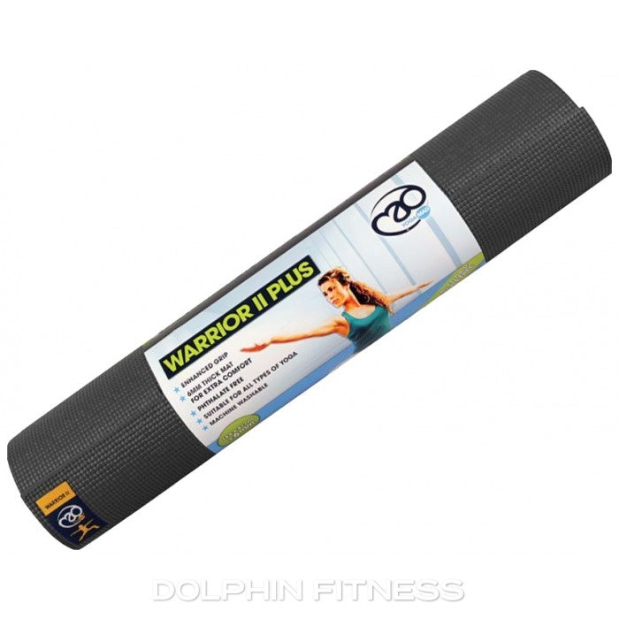 Fitness Mad Warrior Plus II 6mm Yoga Mat Graphite