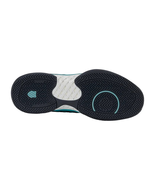 K-Swiss Express Light 3 Men's Tennis Shoe -  Black/Teal