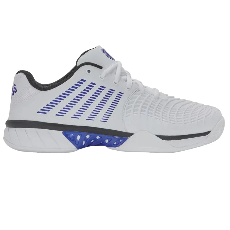K-Swiss Express Light 3 Men's Tennis Shoe - White / Dazzling Blue
