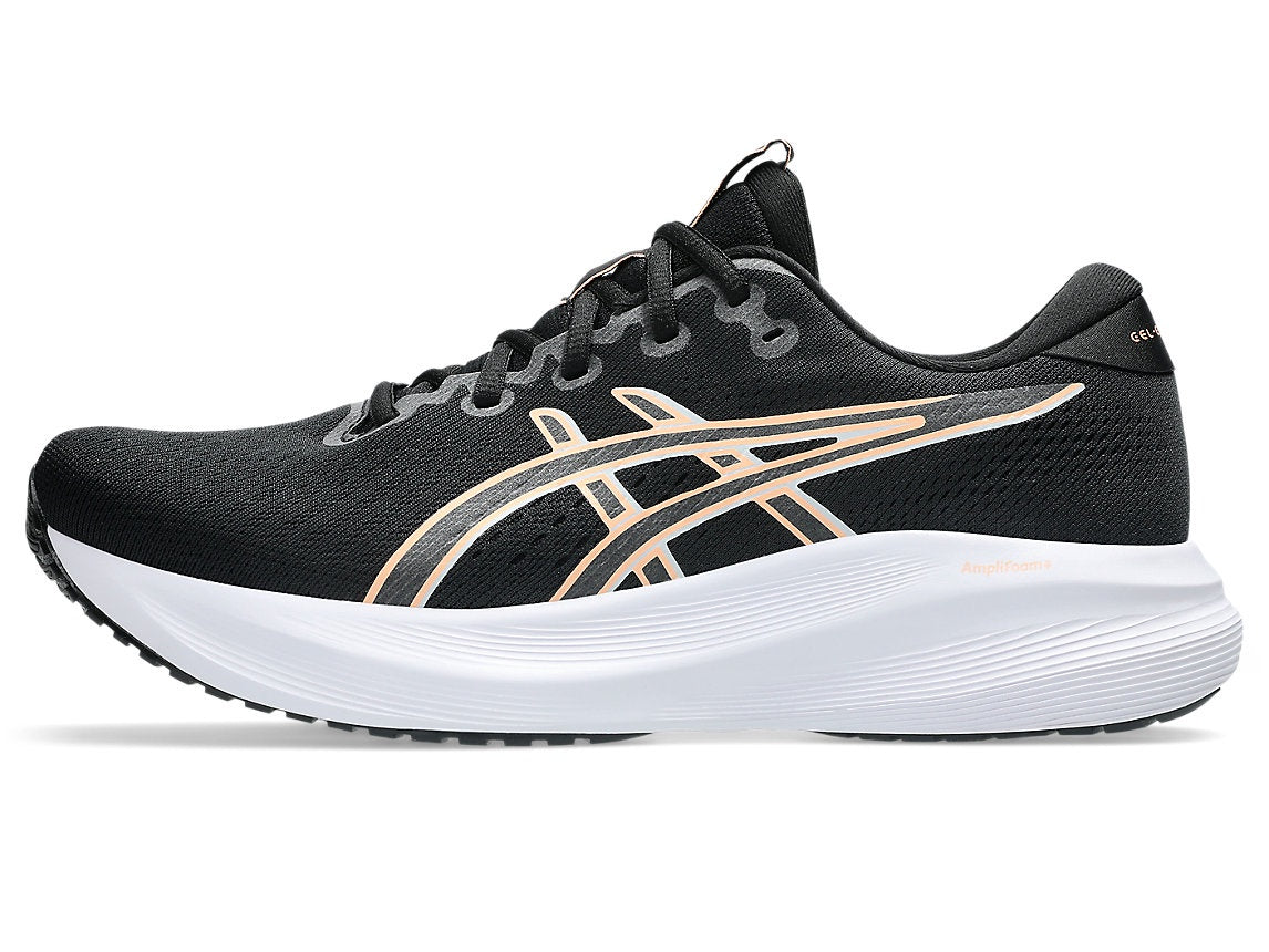 Asics Gel Excite 11 Mens Running Shoes - Black/Bright Sandstone