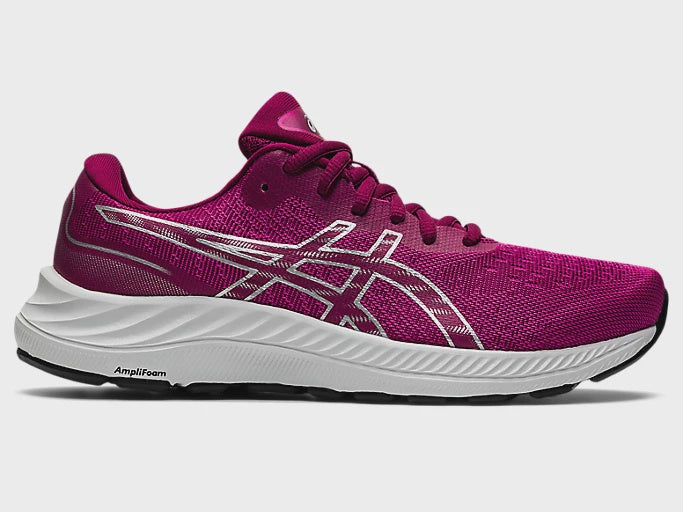 Asics Ladies Gel Excite 9 Running Shoes - Fuchsia Red/Silver