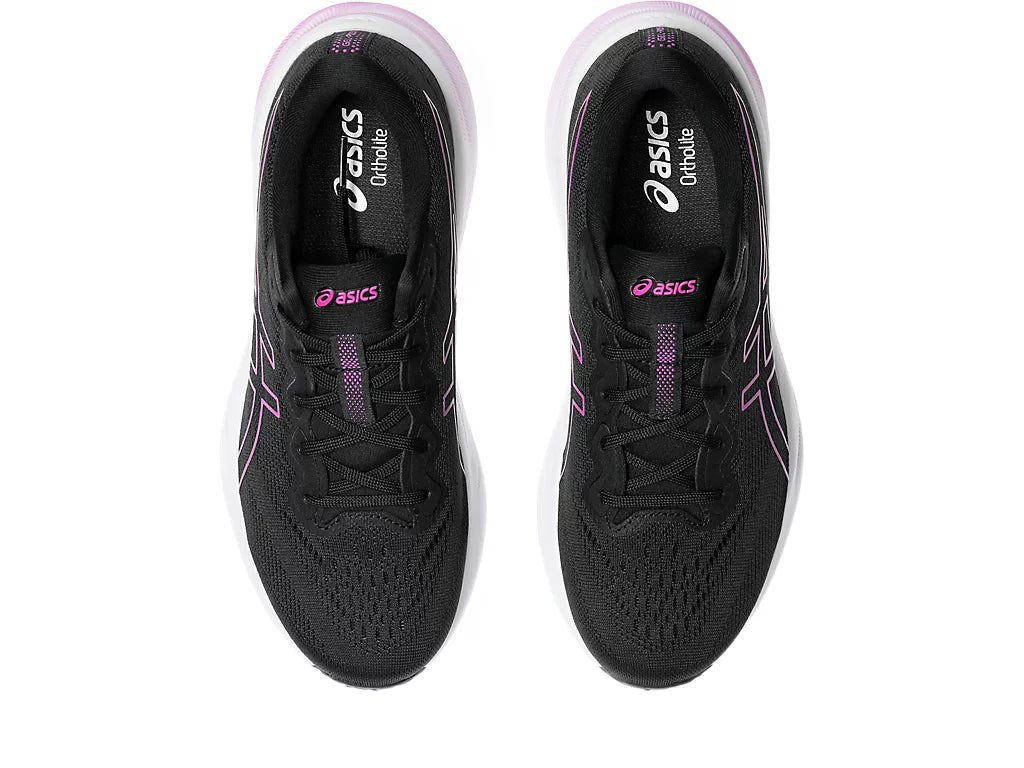Asics Gel Pulse 15 Ladies Running Shoes - Black/Magenta